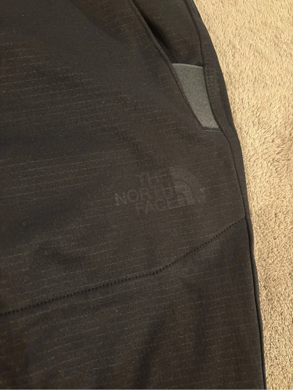 The North Face Black Jogger Pants Mens Large Comfortable Drawstring Waist